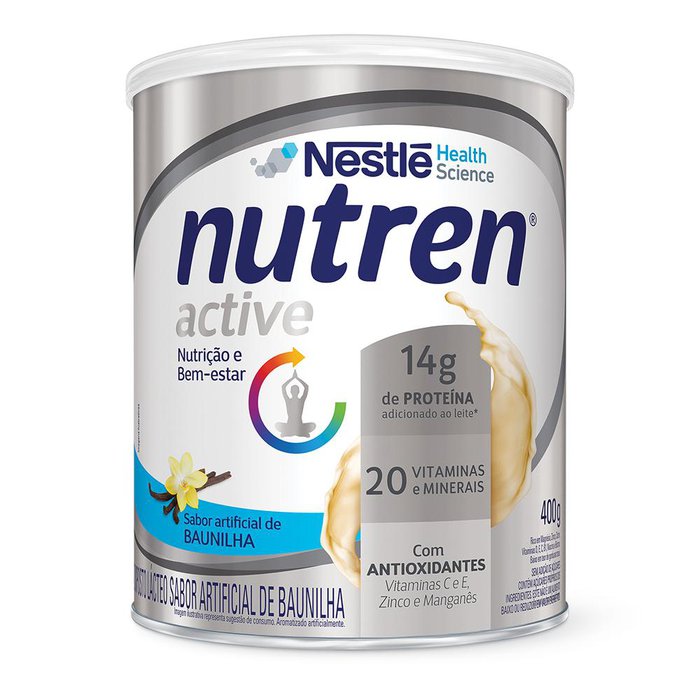 nutren active nestle baunilha 400g