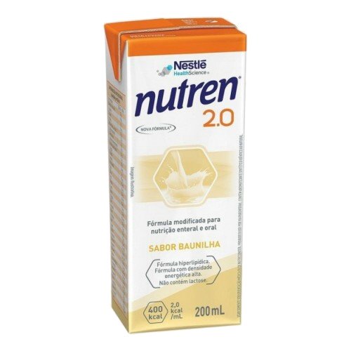 nutren 2.0 nestle baunilha 200ml