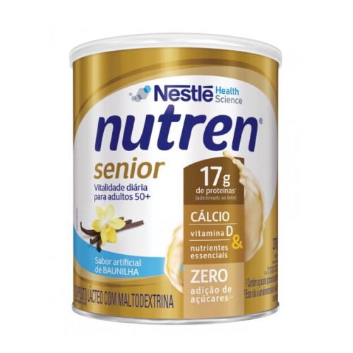 nutren senior nestle baunilha 370g