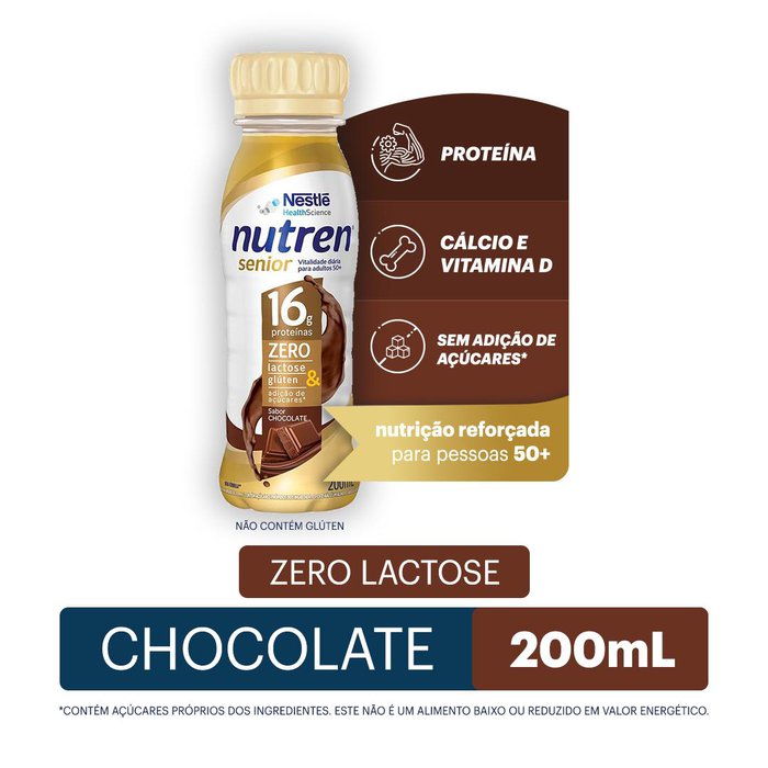 nutren senior nestle chocolate 200ml