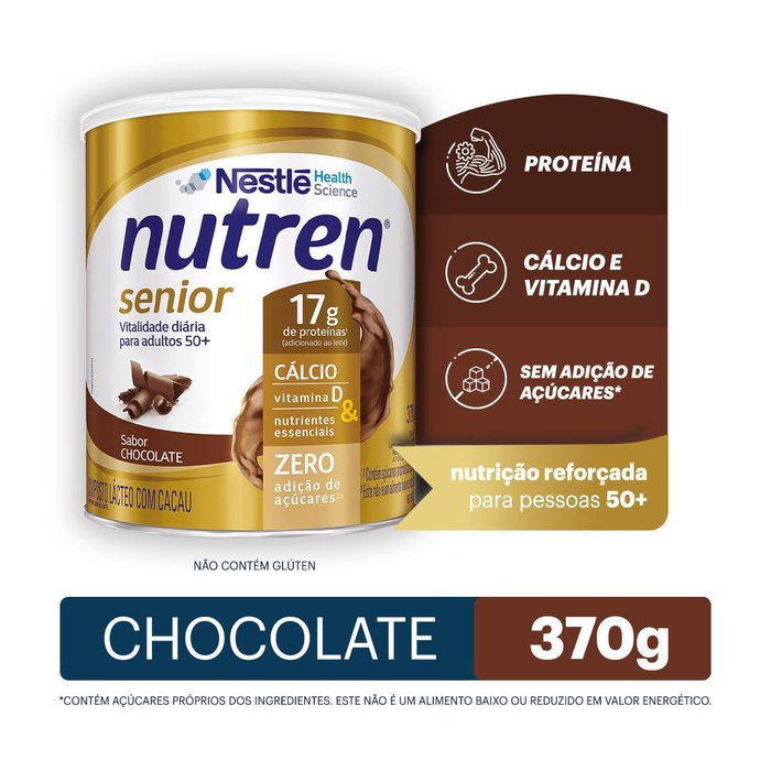 nutren senior nestle chocolate 370g