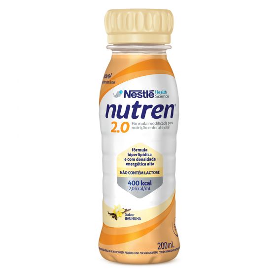 nutren 2.0 nestle baunilha 200ml